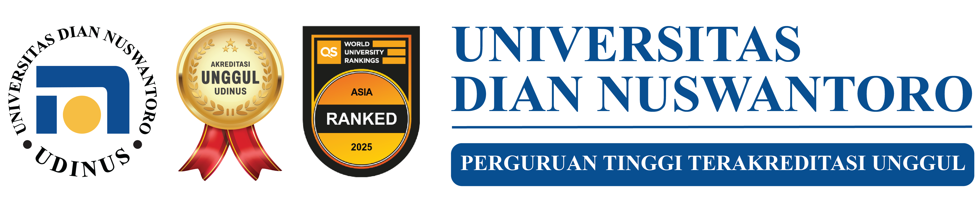 Logo Web Udinus Biru